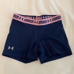 Under armour spandex shorts